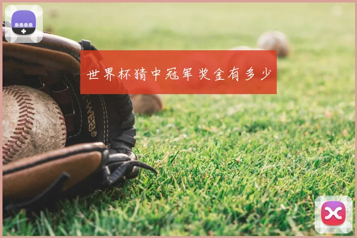 世界杯猜中冠军奖金有多少