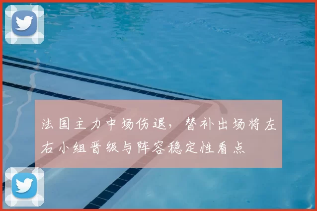 法国主力中场伤退，替补出场将左右小组晋级与阵容稳定性看点